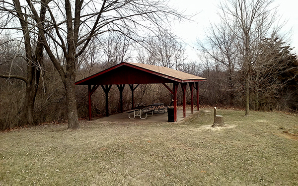 Big Hollow RV campground shelter house