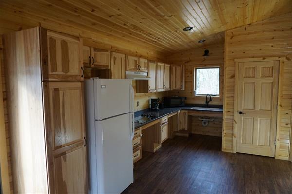 Pintail cabin kitchen