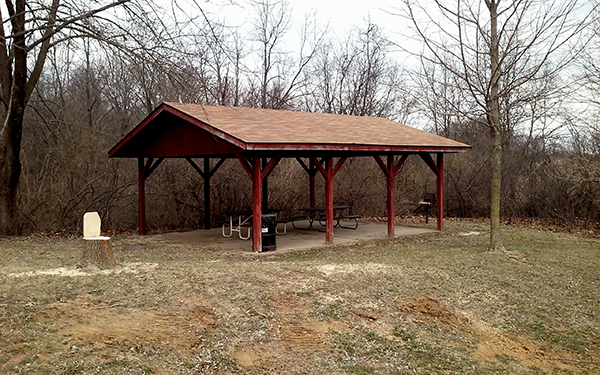 Big Hollow RV campground shelter house