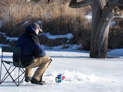 The Annual Lake Meyer Ice Fishing Derby