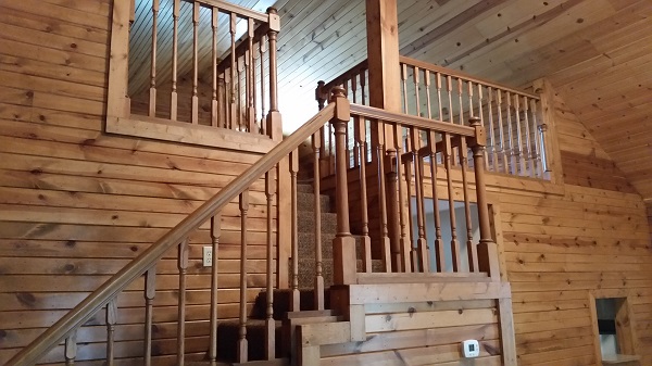 Cabin 3 stairs to loft