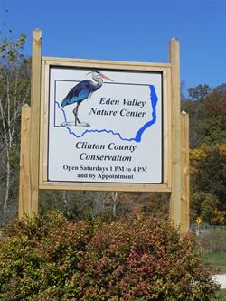 Nature Center Sign