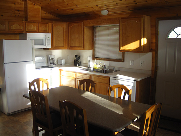 Osprey Cabin Kitchen