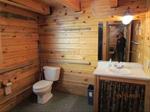 One Full Size Bathroom In The 12 Person Cabin