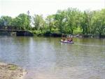Canoeing on Chicken Creek