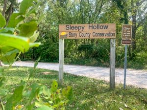 Sleepy Hollow park sign