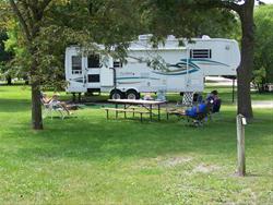 Camping at Hickory Grove