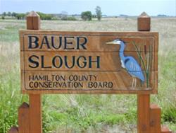  Bauer Slough Sign