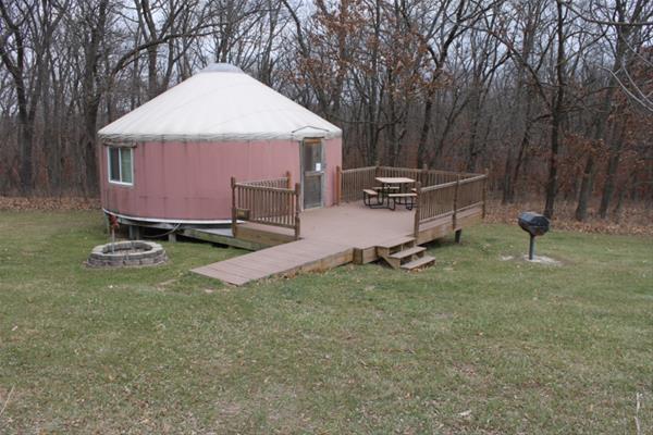 Pammel Park Oak Yurt Cabin