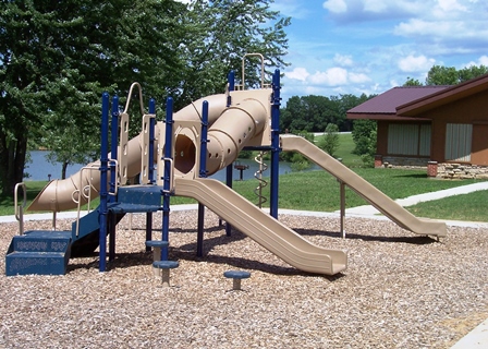 Enclosed Pavilion Playground
