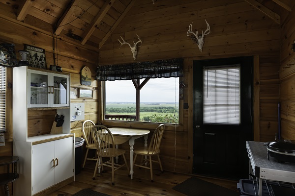Five Ridge Prairie cabin