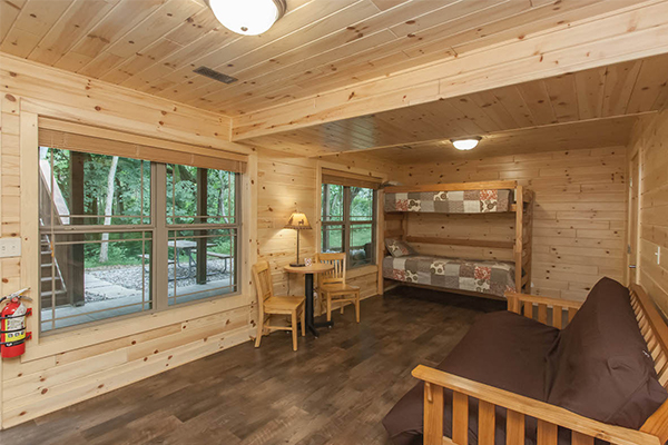 1 bedroom cabin-downstairs