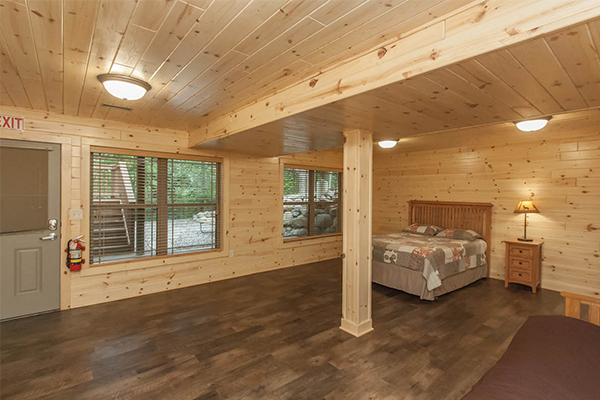 2 bedroom cabin-basement