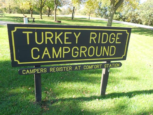 Entrance Sign to Turkey Ridge