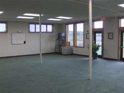 Multipurpose Room, north and west walls