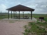 picnic shelter and grill