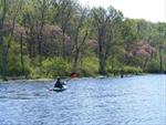 Mile Hill Lake Kayaker