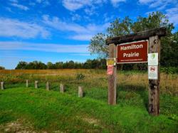 Hamilton Prairie Entrance
