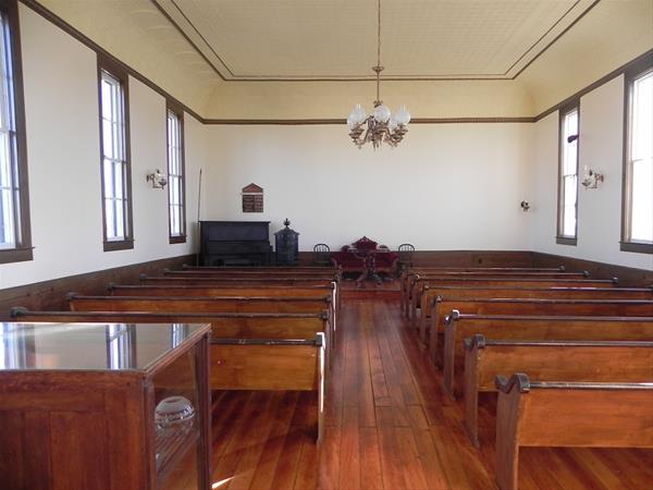 Inside Smithtown Church