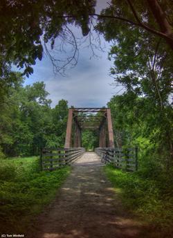 Bridge along Wabash Trace Nature Trail