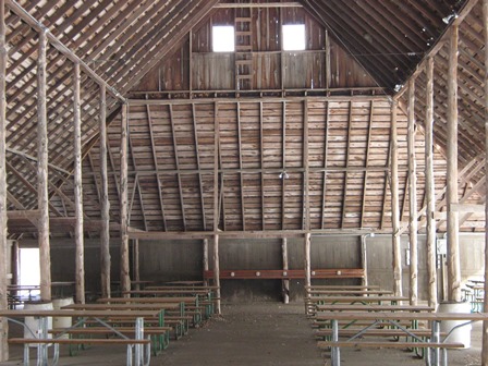 Interior of the Barn
