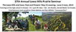 "Loess Hills and Iowa: Past and Present," Loess Hills Prairie Seminar