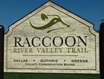 Raccoon River Valley Trail Sign