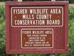 Fisher Wildlife Area sign