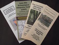 Diverse Brochures of Mills County Features