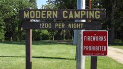 Campground Sign