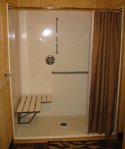 Stagecoach Bathroom Shower