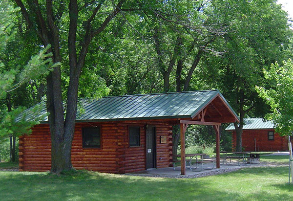 Little Sioux Cabin - Side view
