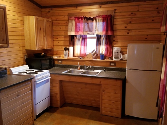 Timber View Kitchen